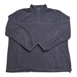 Croft & Barrow Men's Dark Blue Zip-Up Sweater